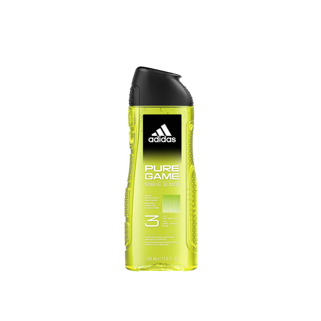 Adidas New 3 In 1 Shower Gel 400ml For Men - Medaid