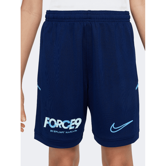 Nike Erling Haaland Academy Boys Football Short Blue - Medaid International