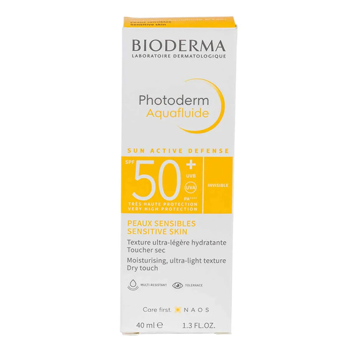 Bioderma aquafluide sunscreen spf50+ invisible