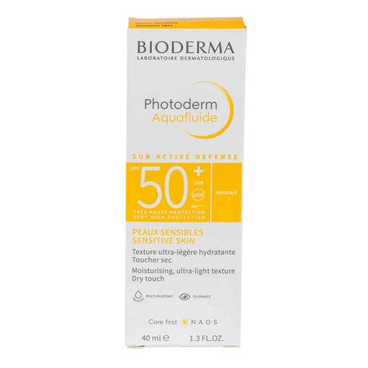 Bioderma aquafluide sunscreen spf50+ invisible