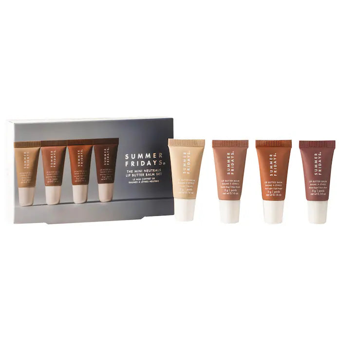 Summer Fridays The Mini Neutrals Lip Butter Balm Set - Medaid International