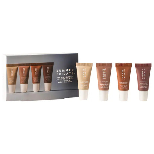 Summer Fridays The Mini Neutrals Lip Butter Balm Set - Medaid International