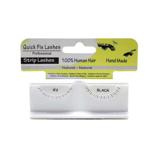 QUICK FIX LASHES STRIP 49 BLACK - Medaid International