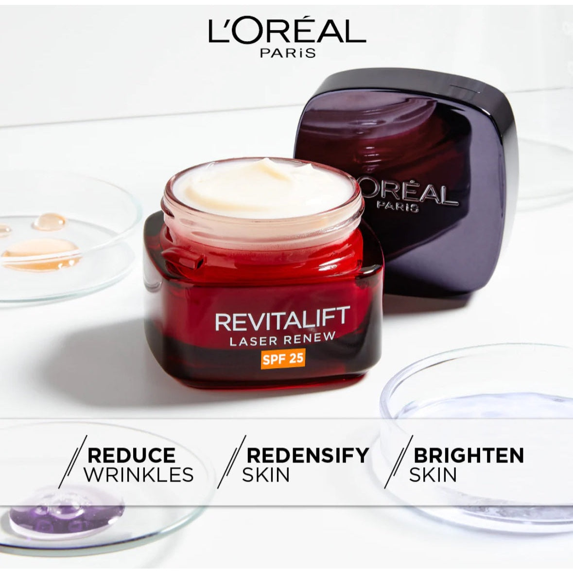 LOREAL Revitalift Laser DAY x3 Anti Aging Cream + SPF25 50ML - Medaid International