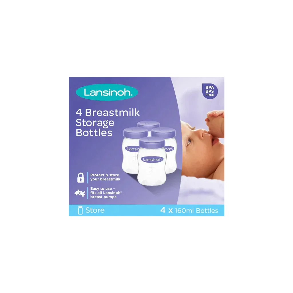 Breastmilk Storage Bottles (Pack of 4) - Medaid