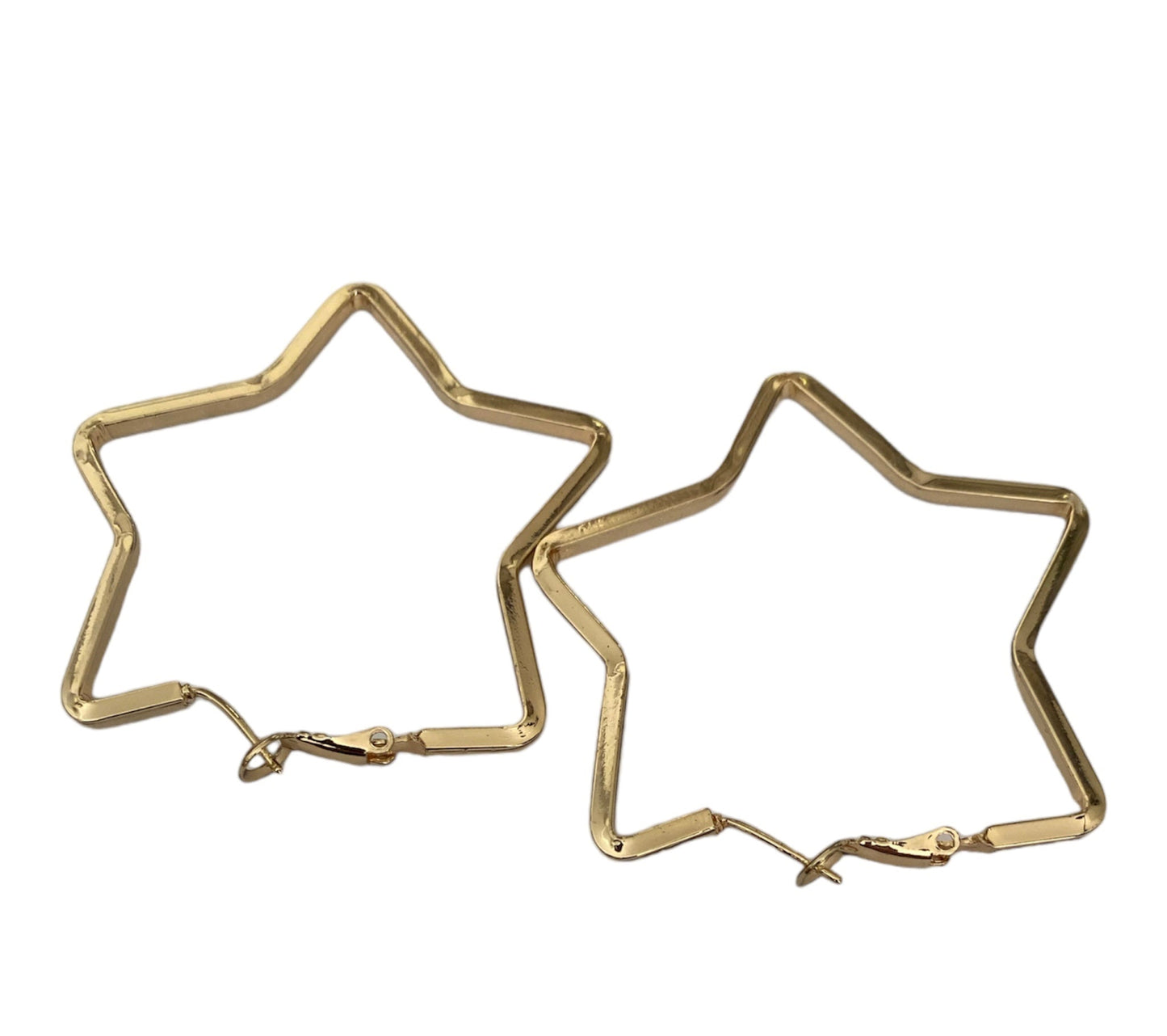 Gold star earrings accessory #4017 - Medaid International
