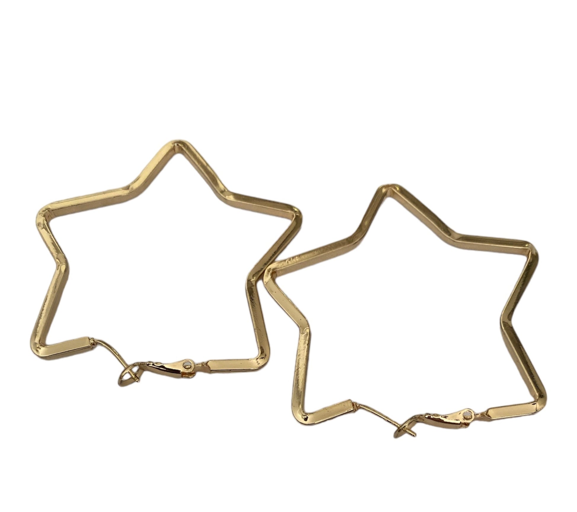 Gold star earrings accessory #4017 - Medaid International