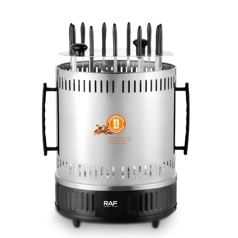 RAF Multifunctional Electric Grill Vertical Portable Rotating Barbecue 1500W R8628 - Medaid International