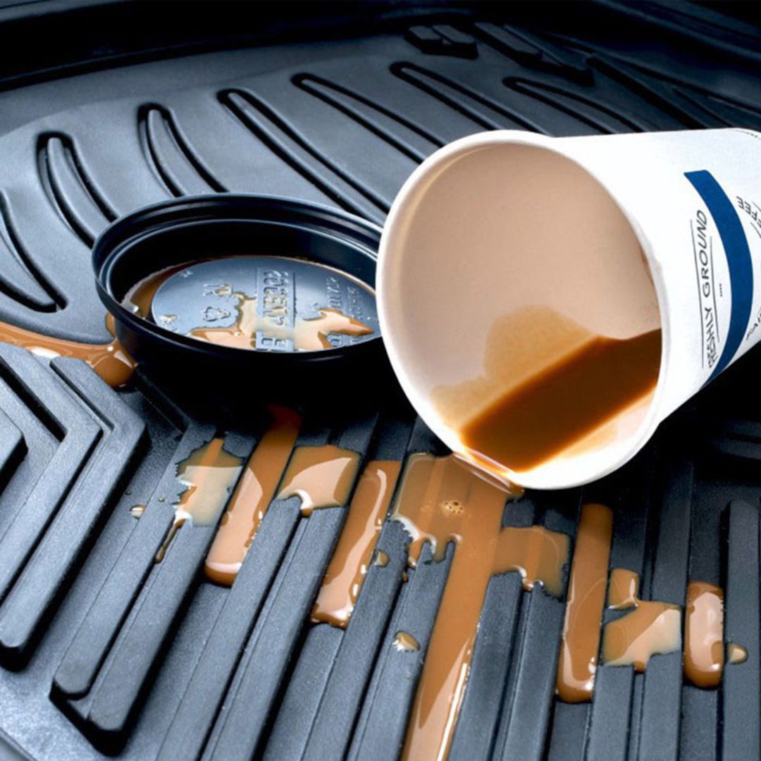 5-Piece Car Floor Mat Set, Anti-Slip Washable Mats for Vehicle Interior Protection (Black) - Medaid International