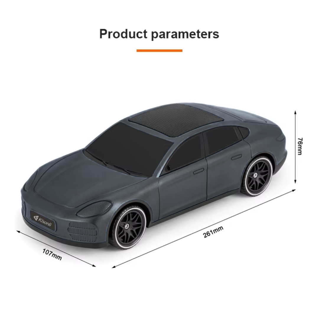 Kisonli  Bluetooth Speaker Car Model Speaker with Solar Charging Function Wireless Speaker - Medaid International