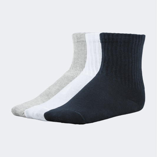 Top Ten Soft Kids Lifestyle Socks Black/White/Grey - Medaid International