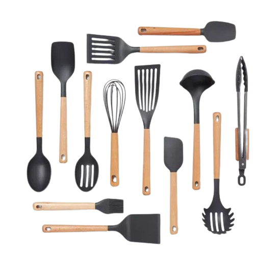 12 Pcs Silicone Cooking Utensils Set - Medaid International
