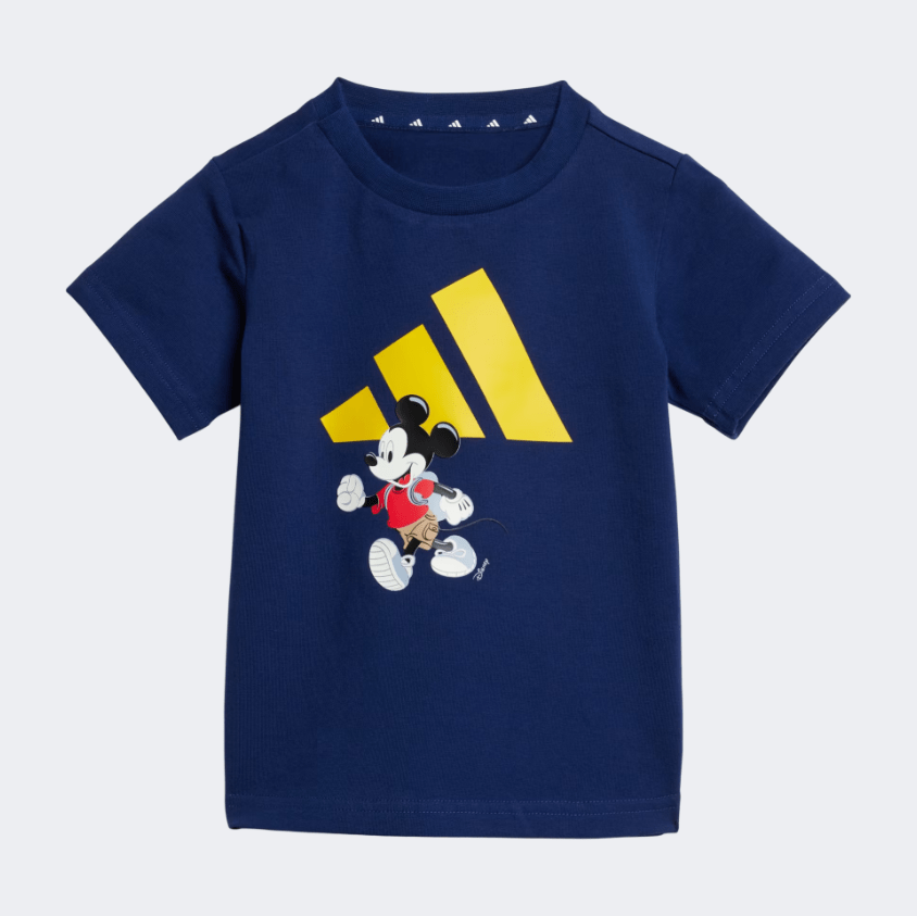Adidas Disney Mickey Mouse Baby-Boys Sportswear Set Dark Blue/Yellow - Medaid International
