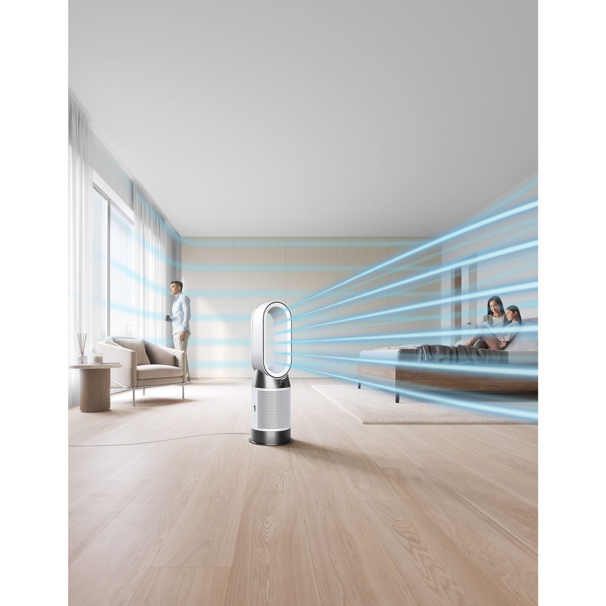 Dyson Purifier Hot+Cool Gen 1 HP10 Fan Heater, White - Medaid International