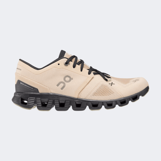On Cloud X 3 Women Running Shoes Fawn/Magnet - Medaid International