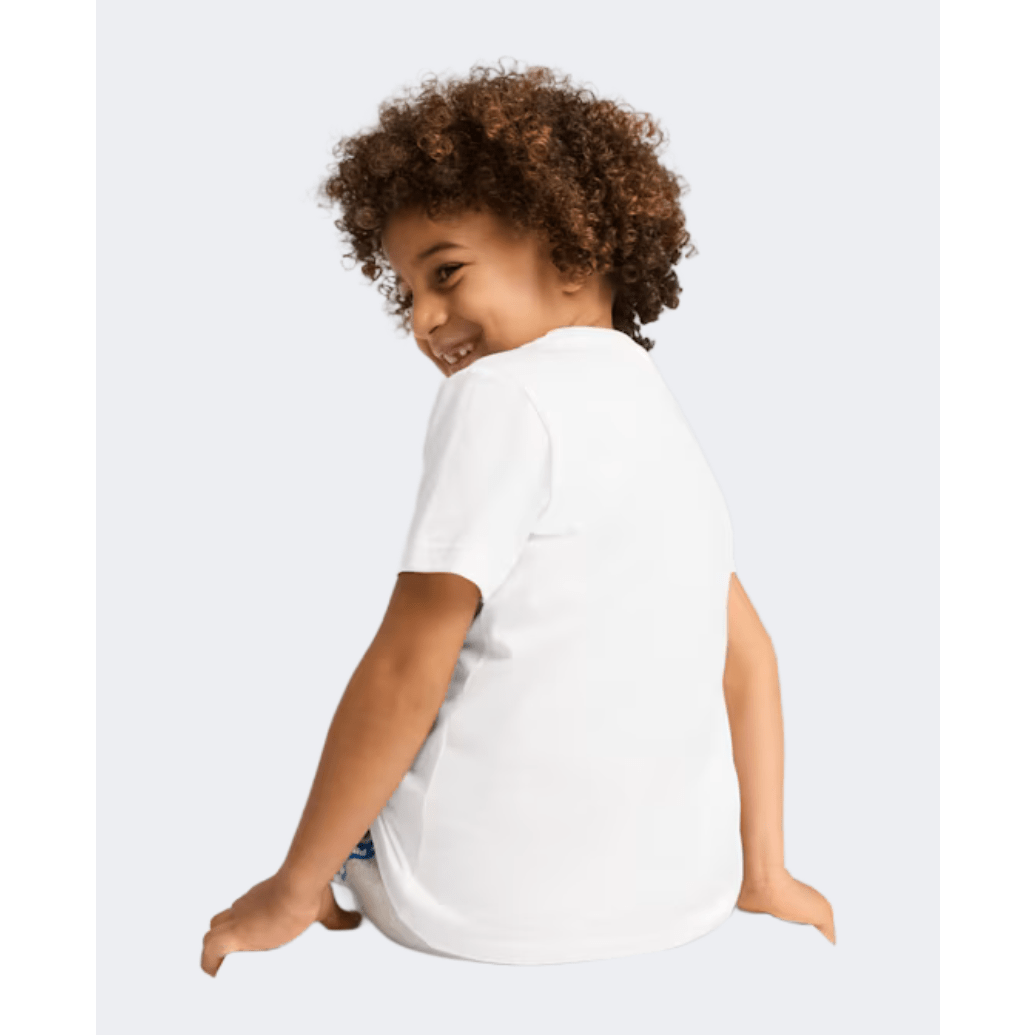 Puma X Hot Wheels Graphic Boys Lifestyle T-Shirt White - Medaid International