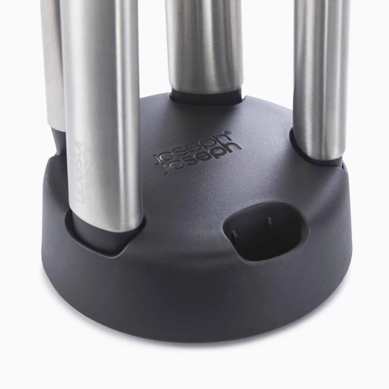 Joseph Joseph Elevate™ Fusion 5-piece Stainless-steel Utensil Set with Compact Stand - Medaid International