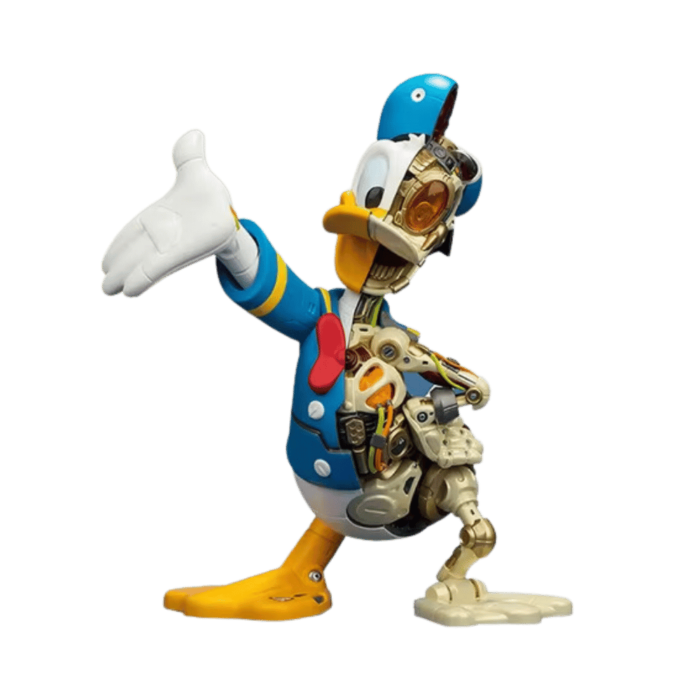 Mickey & Friends Semi Mecha Series - Donald Duck Classic Figure By 52 Toys - Medaid International