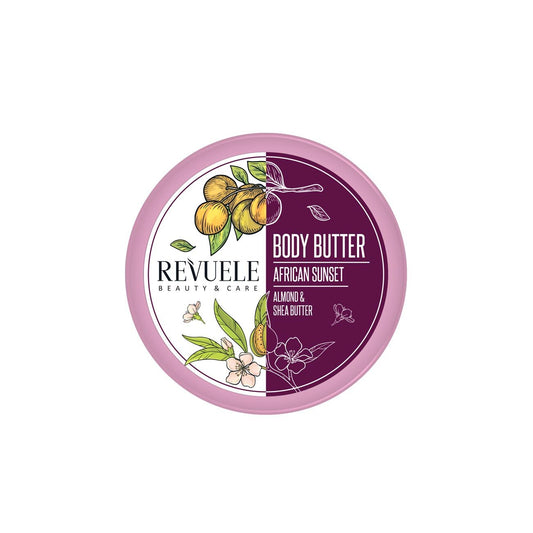 Revuele Body Butter African Sunset
Almond & Shea 200ml