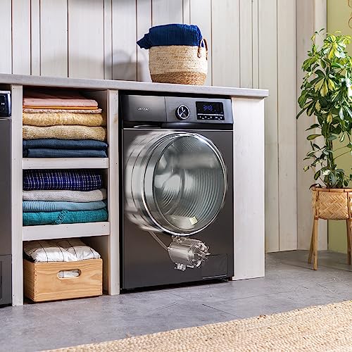 Cecotec - 8 kg Front Load Washing Machine, Inverter Motor, 16 Programs, SteamMax