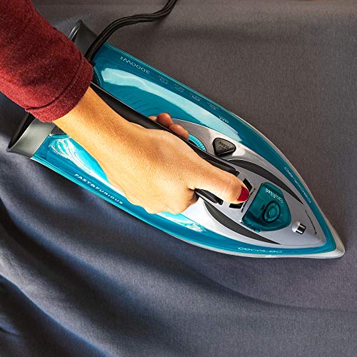 Cecotec - 3100W Steam Iron with Ceramic Sole, TurboSlide, 5 Temp Levels