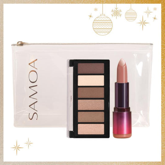 La Petite Kika Palette + Velvet Lipstick + Pouch(Gift) - Medaid