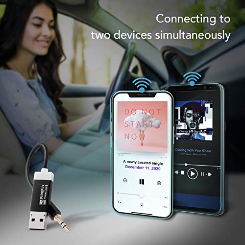 TUNAI - LDAC Bluetooth Receiver with USB DAC, 3.5mm AUX, Hi-Res Streaming