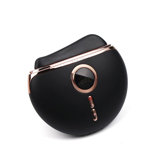 VRAIKO Eclipse Gua Sha Facial Tools, Electric Face Massager with 3-Level Heat & Vibration & 1000mAh Battery, Neck & Face Lift, Wrinkle and Puffiness Reduction - Medaid International