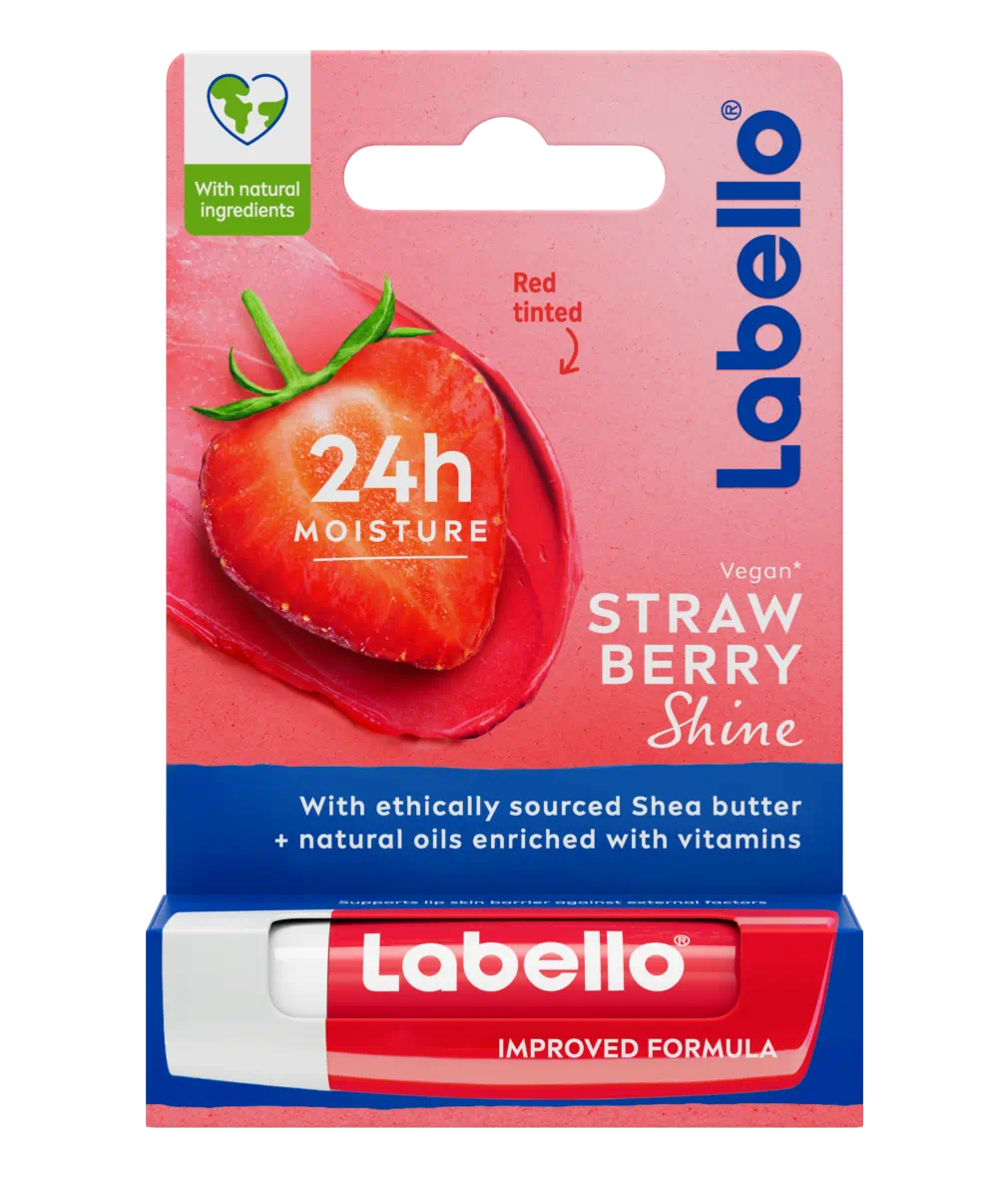 Labello strawberry shine lip balm - Medaid