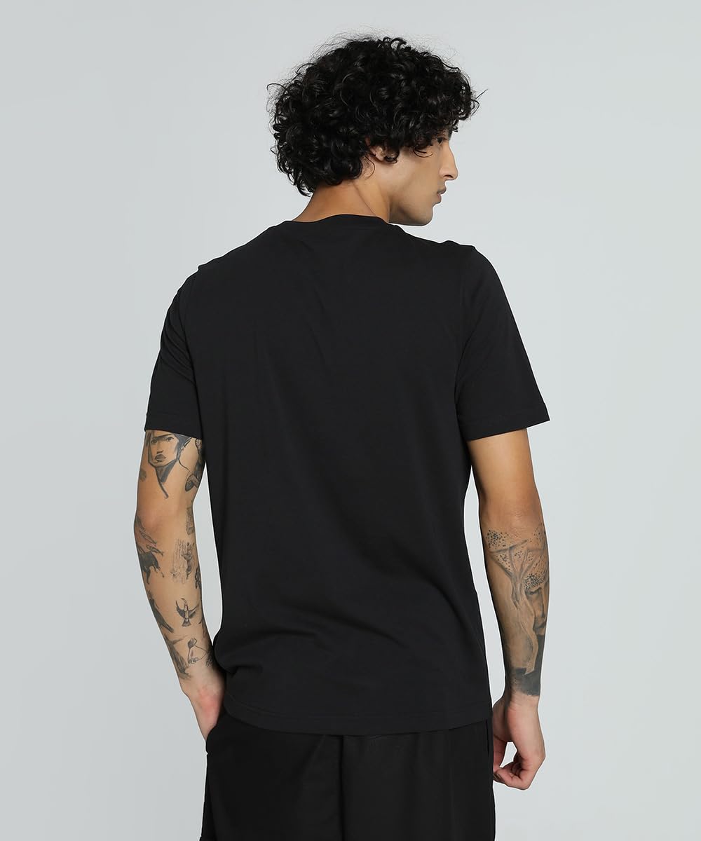 PUMA Mens Small Logo T-Shirt (M) (Black) - Medaid International