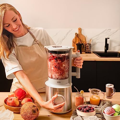 Cecotec - Grand Katana Glass Blender 2700 MAX, 1800W Power, 8-Blade Technology, 1.8L Jug