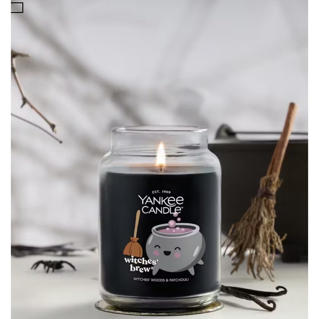 Yankee Candle Halloween 2023 Witches' Brew Large Classic Jar Candle - Medaid International