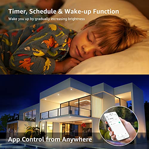 Lepro - GU10 Smart LED Light Bulbs, Dimmable, Tunable White, Pack of 2