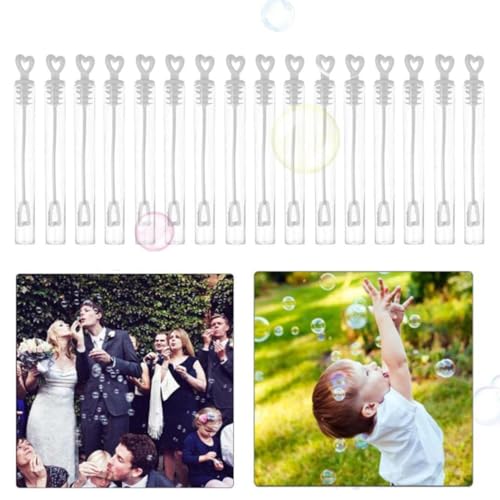 Naisfei - 60 Mini Soap Bubbles Set for Children's Parties, Fun Party Favors