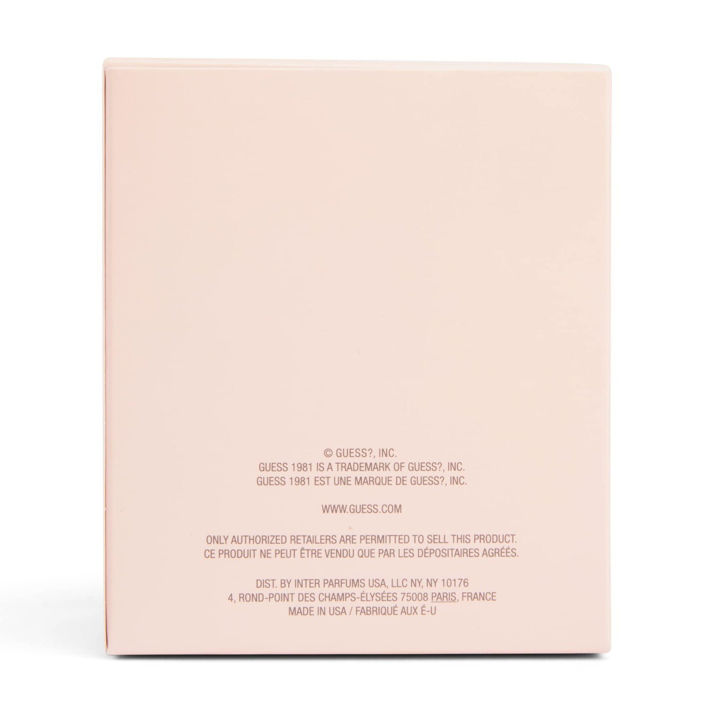 Guess 1981 Eau De Toilette Perfume Spray for Women, 3.4 Fl. Oz. - Medaid International