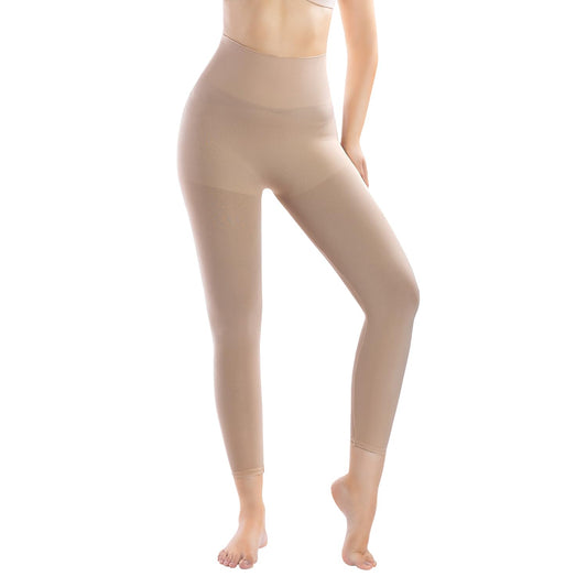 +MD Shapewear for Women Tummy Control Seamless High Waisted Light Compression Footless Tights Leggings Body Shaper for HIPS and Thighs (Medium,Sienna) - Medaid International