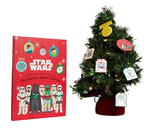 Star Wars: The Galactic Advent Calendar: 25 Days of Surprises With Booklets, Trinkets, and More! (Official Star Wars 2021 Advent Calendar, Countdown to Christmas) - Medaid International