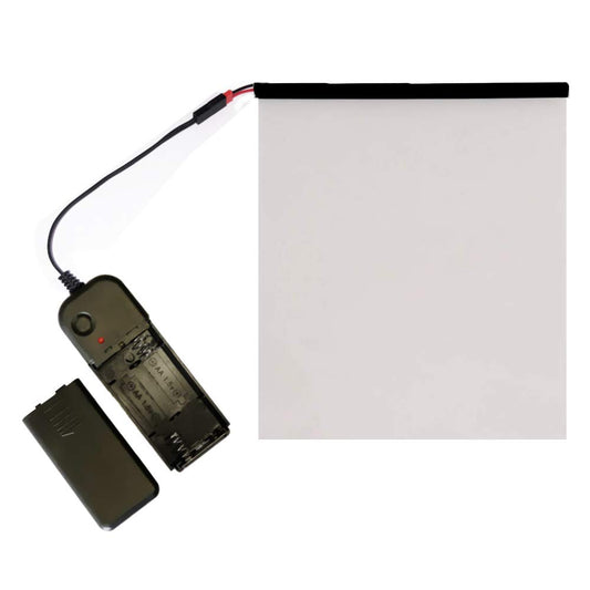 Switchable Adhesive Smart Film PDLC Electronic Smart Tint Glass Sticker for Home Office Window, 6Inch x 8.2Inch - Medaid International