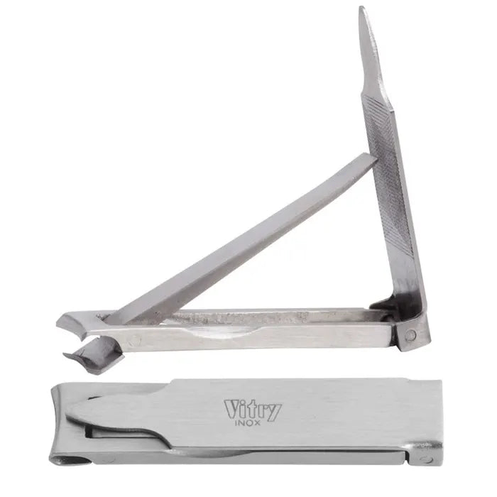 Vitry - Stainless Steel Flat Toenail Clippers - Medaid International