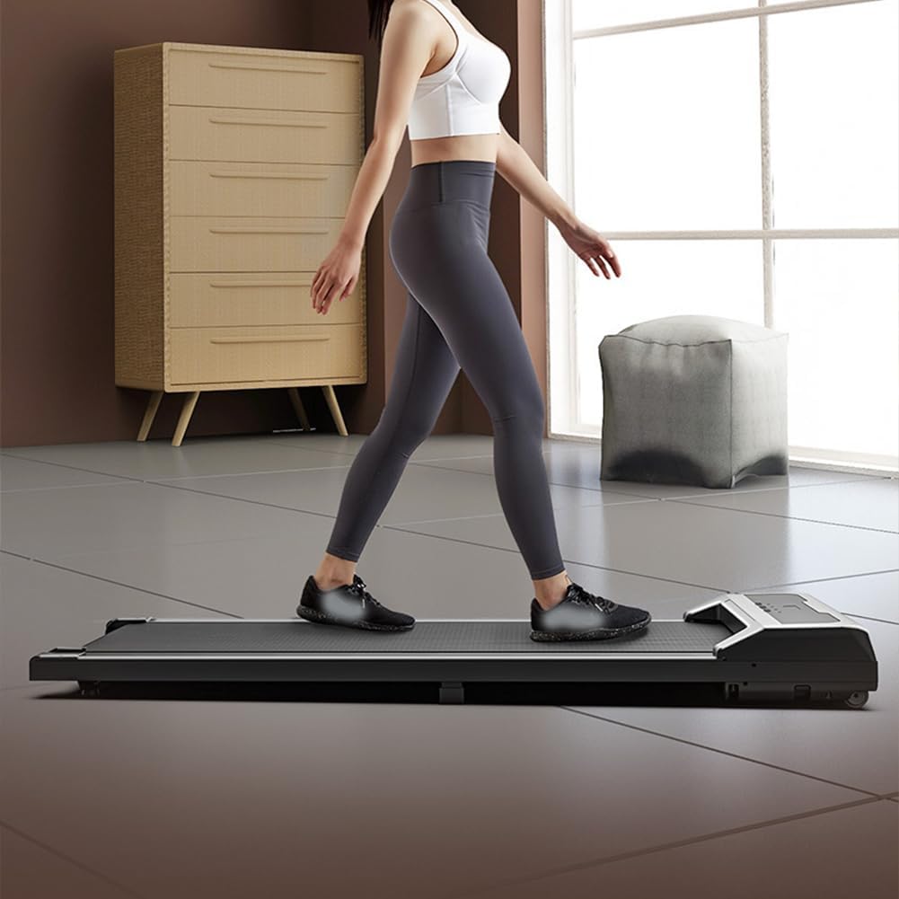 Llchaensc Treadmills for Home,Walking Pad, under Desk Treadmill for Home Office, 2 in 1 Portable Walking Treadmill, Walking Jogging Machine in LED Display - Medaid International