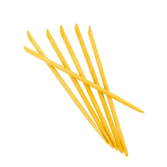 6 Wooden Cuticle Pushers - Medaid International