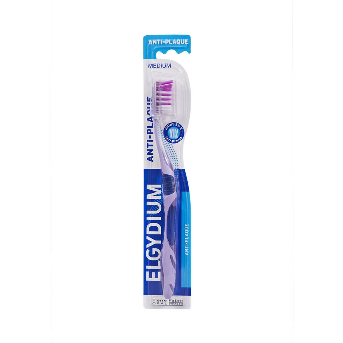 ELGYDIUM ANTIPLAQUE TOOTHBRUSH MEDIUM