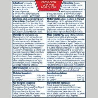 Salonpas Pain Relieving Patch, 140 Patches - Medaid International