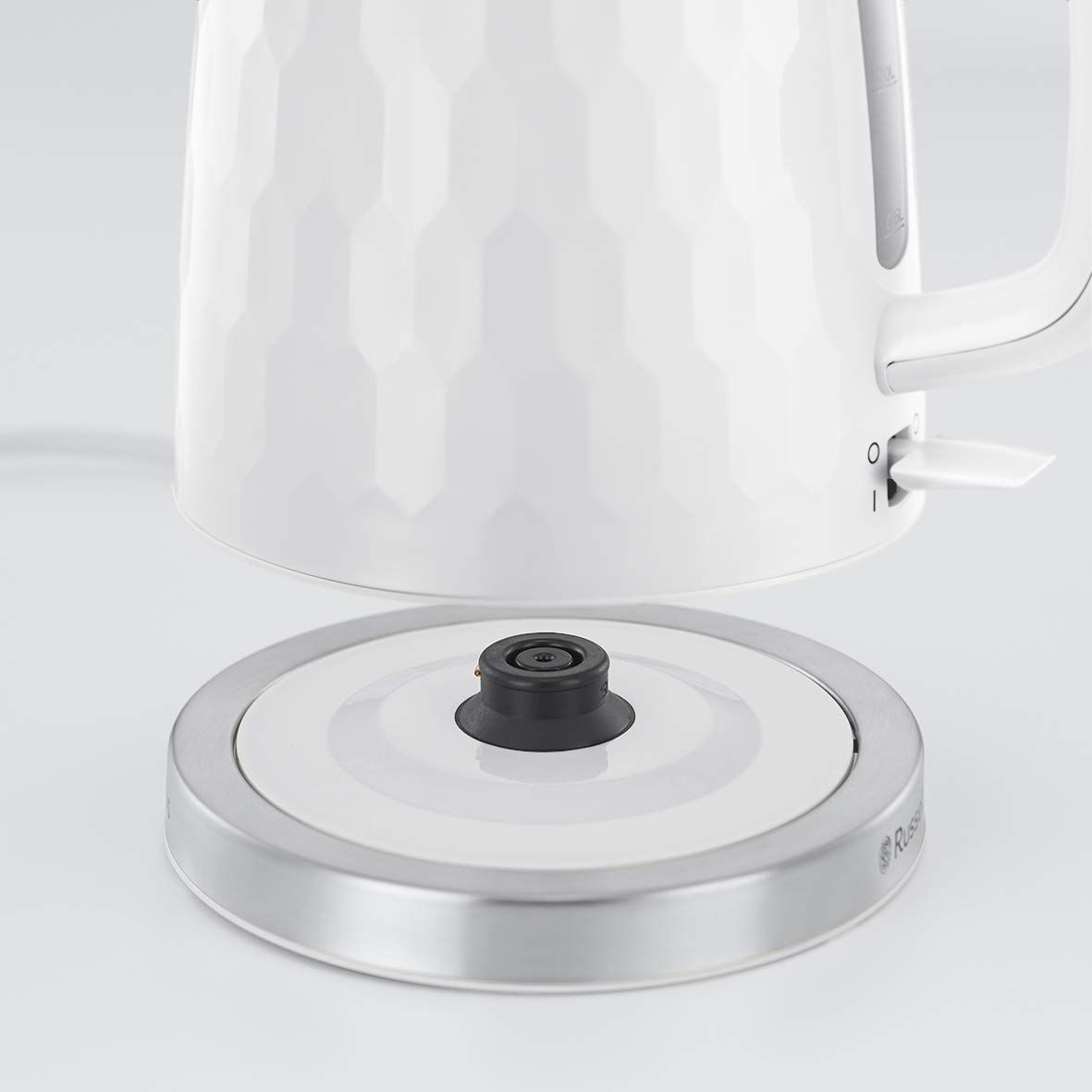 Russell Hobbs Honeycomb Kettle White - Medaid International