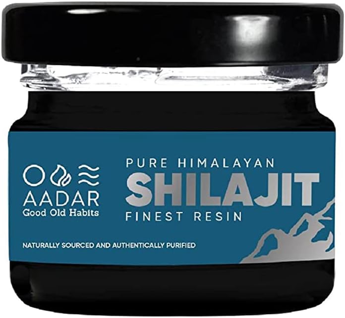 AADAR Ayurveda Pure Himalayan Shilajit Soft Resin | Pure Shilajit Resin | Ayurvedic Rasayana Rejuvenation Natural Source of Fulvic Acid 0.5 Ounce (Pack of 1) - Medaid - Lebanon