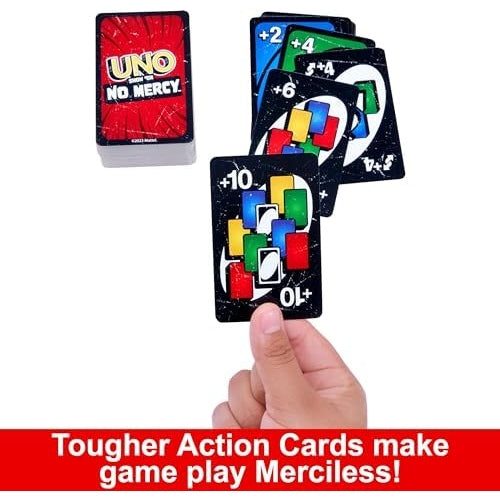 UNO Show ‘em No Mercy Card Game for Kids, Adults & Family Night, Parties and Travel - Medaid - Lebanon