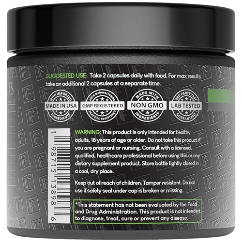 Formulation Factory Crown of Glory 10-in-1 Hair Growth Maximizer, DHT Blocker with Saw Palmetto, Fo-Ti, Collagen, Supports Thicker Hair & Scalp Health (2 Month Supply, 120 Capsules) - Medaid International