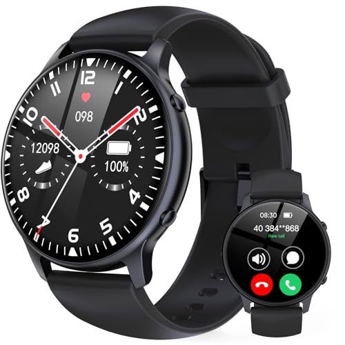Tuyoma - Smart Watch with 1.32'' Touch Screen, Health Tracking, Call Function
