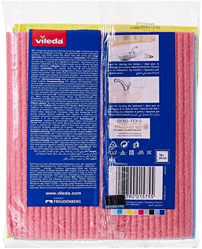 Vileda Sponge Cloth 5's - Medaid - Lebanon