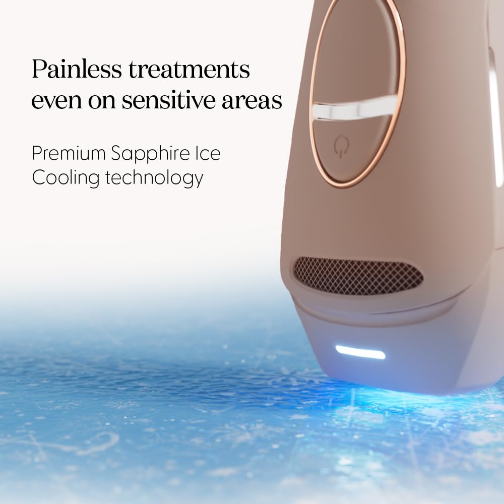 Smoothskin Pure Switch IPL Laser Hair Removal with Sapphire Pro Ice Cooling in Soft Pink, The World’ First 3-in 1 IPL, for Body, Face, Bikini, Alternative to Laser, Corded - Medaid International